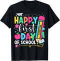 "Happy First Day of School" Teacher Pencil Shirt – Unisex product image 1