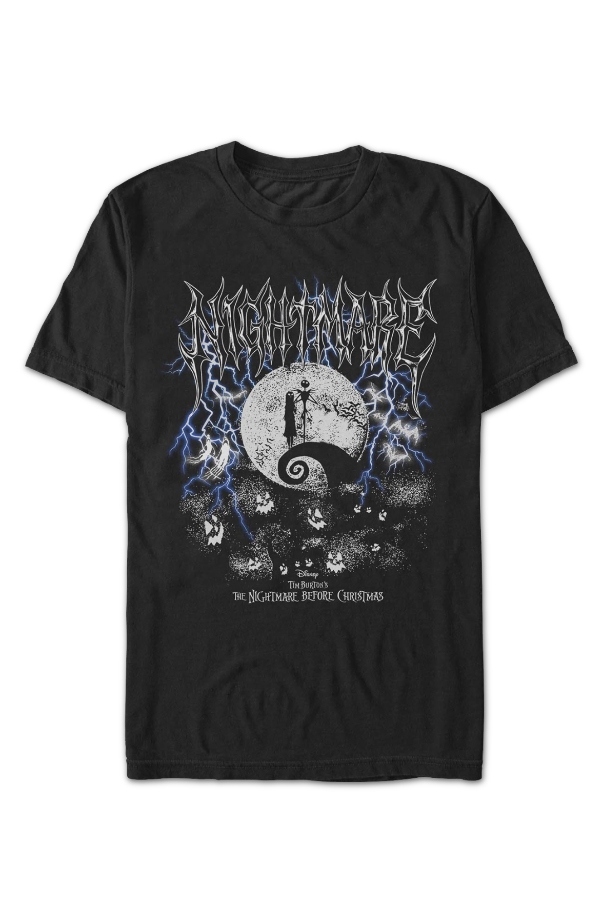 Sally & Jack Silhouettes Nightmare Before Christmas T-Shirt product image 2