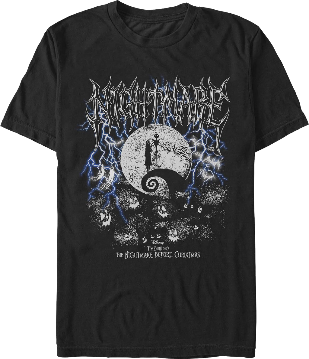 Sally & Jack Silhouettes Nightmare Before Christmas T-Shirt product image 1