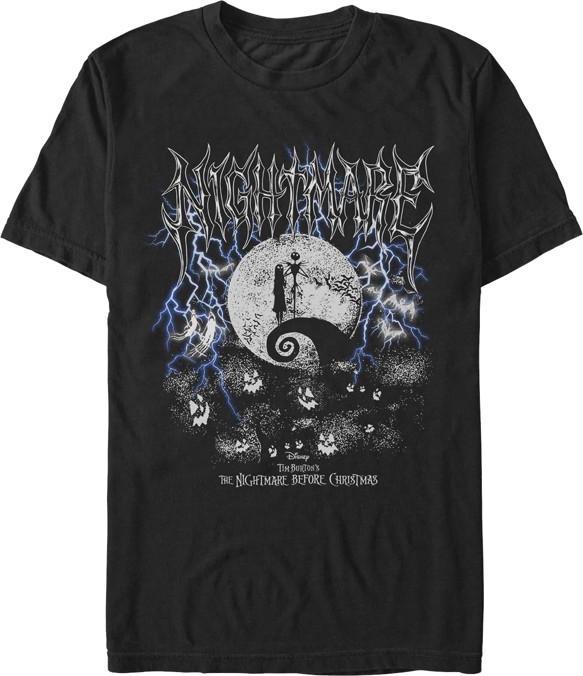 Sally & Jack Silhouettes Nightmare Before Christmas T-Shirt product image 1