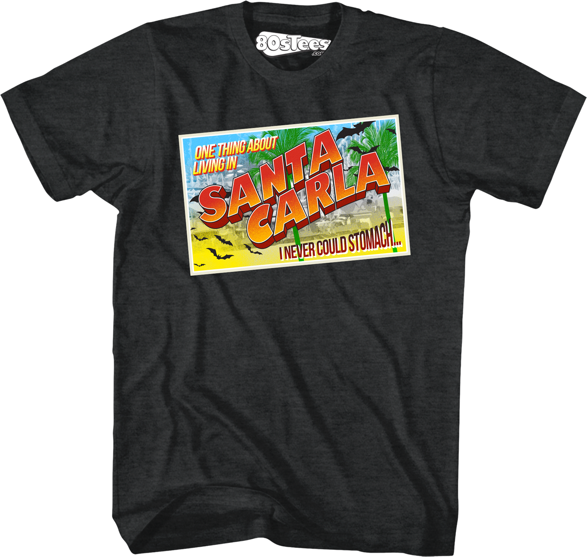 Santa Carla Postcard Lost Boys T-Shirt product image 1