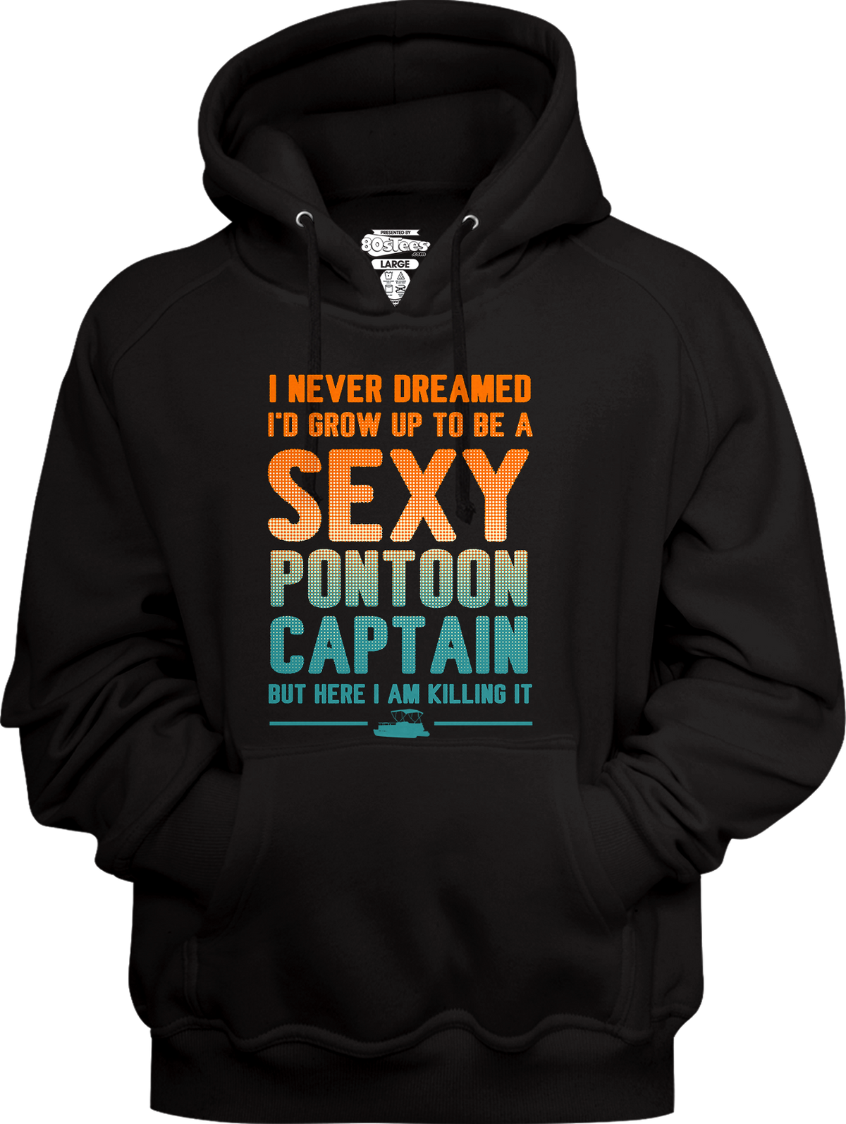 Sexy Pontoon Captain Hoodie product image 1