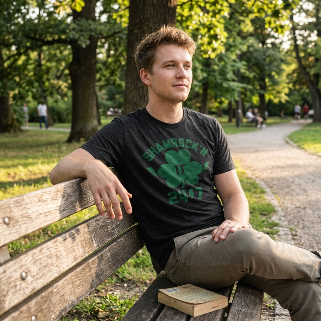 Shamrock'n It 24/7 Men's T Shirt product image 4