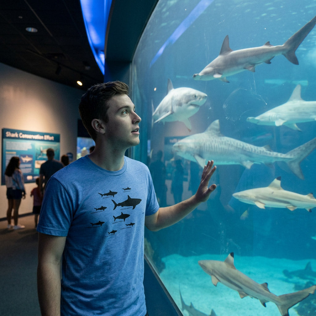 Shark Hierarchy Men's T Shirt product image 4
