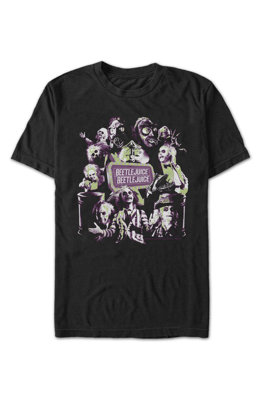 Showtime Collage Beetlejuice T-Shirt product image 2