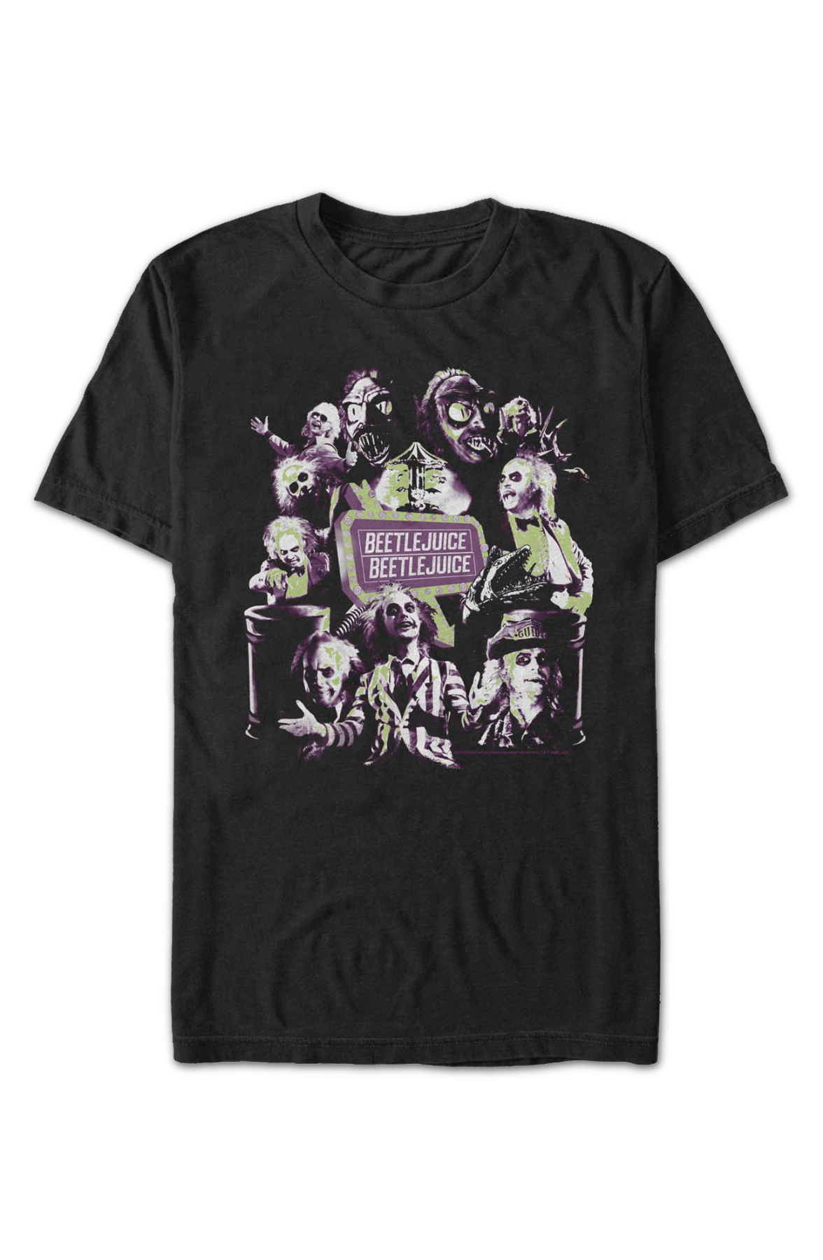 Showtime Collage Beetlejuice T-Shirt product image 2