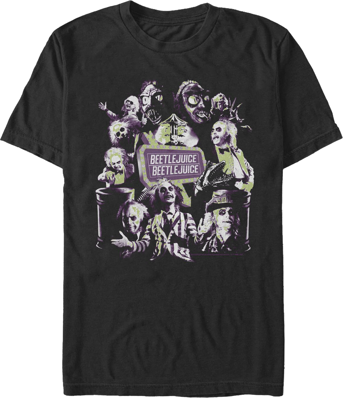 Showtime Collage Beetlejuice T-Shirt product image 1