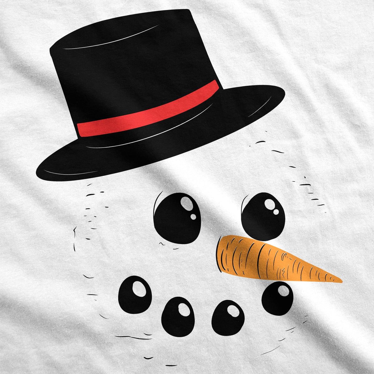 Snowman Face Maternity T Shirt product image 2