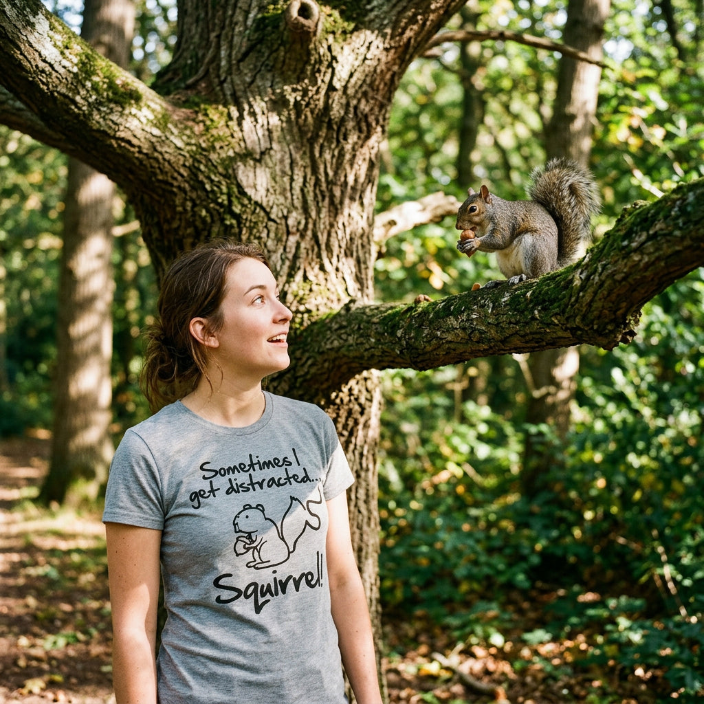 Sometimes I Get Distracted Women's T Shirt product image 5
