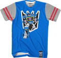 Soundwave Vintage Striped Sleeve Transformers T-Shirt product image 1