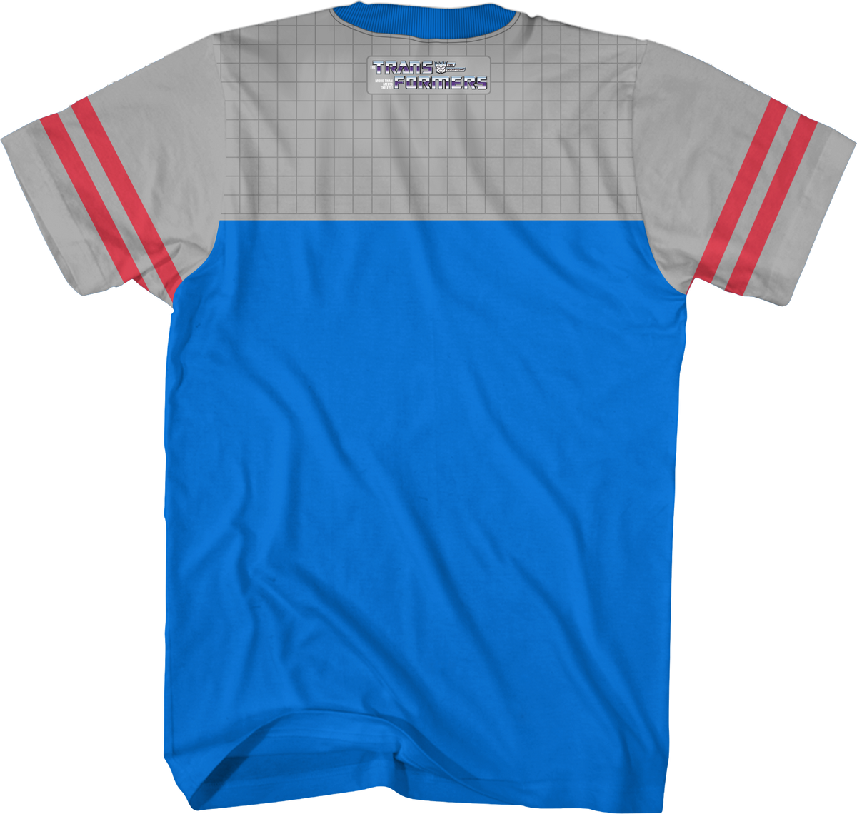 Soundwave Vintage Striped Sleeve Transformers T-Shirt product image 3