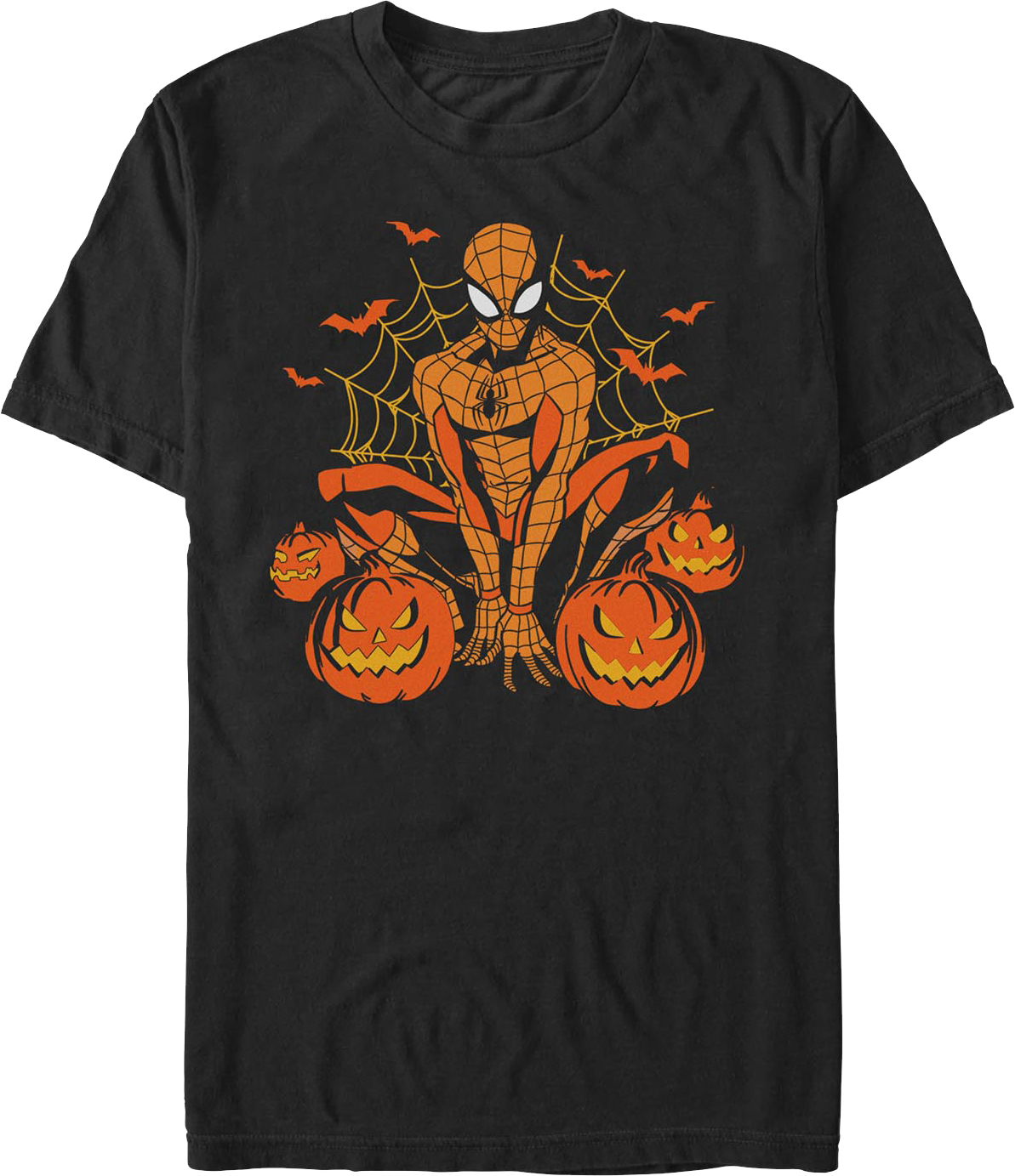 Spider-Man Jack-o'-Lanterns Marvel Comics T-Shirt product image 1