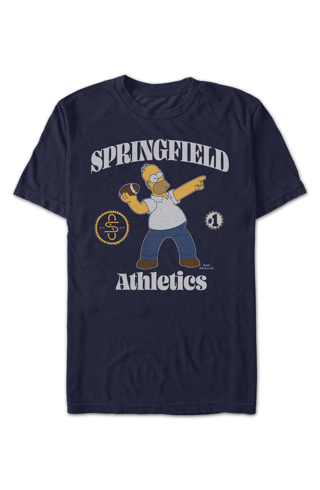 Springfield Athletics Simpsons T-Shirt product image 2