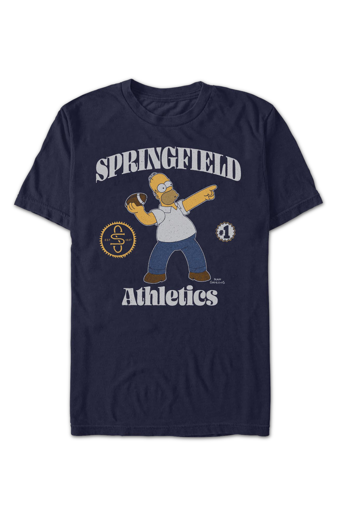 Springfield Athletics Simpsons T-Shirt product image 2
