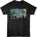 Starry Night Salem Massachusetts T-Shirt product image 1