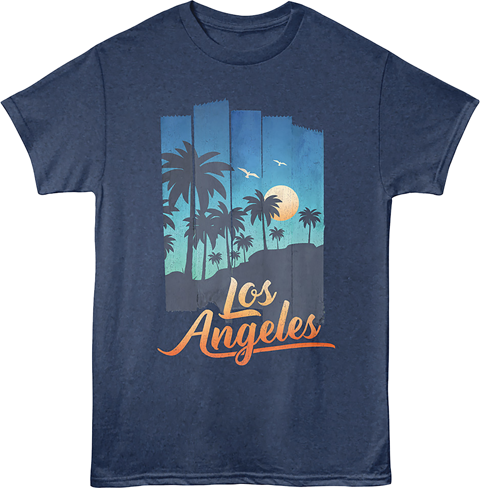 Sunset Los Angeles California T-Shirt product image 1
