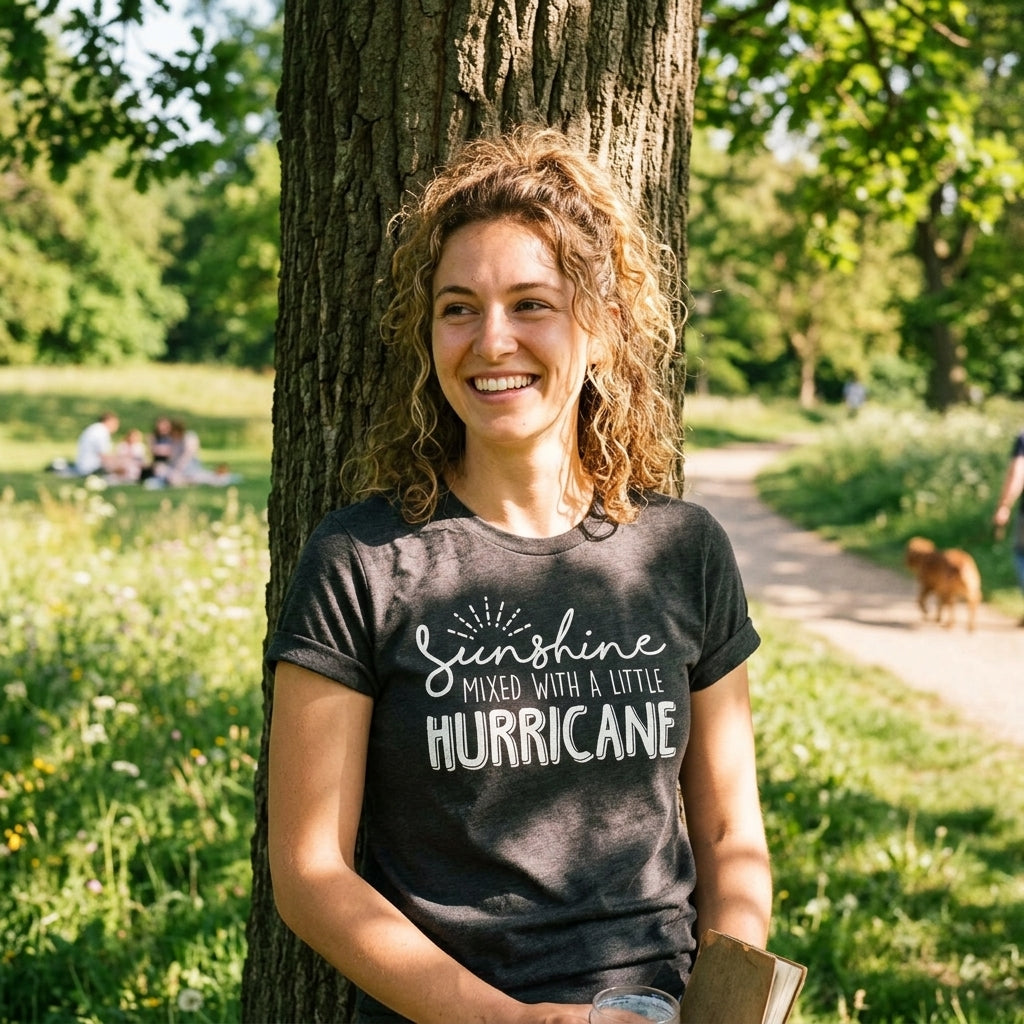 Sunshine Mixed With A Little Hurricane Women's T Shirt product image 2