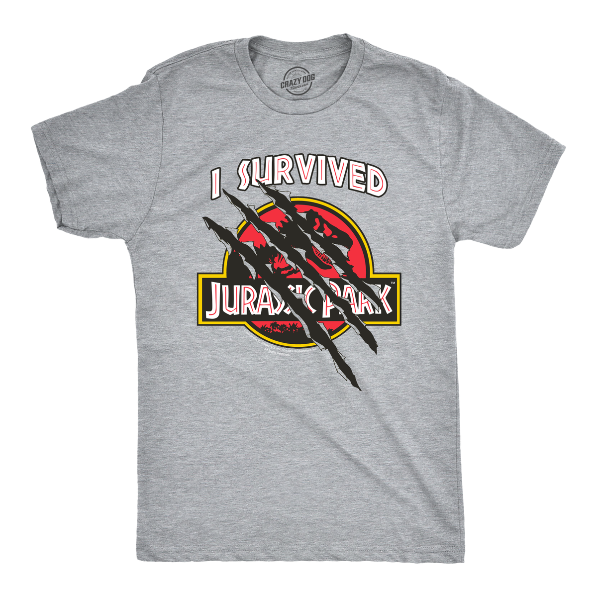 I Survived Jurassic Park Men's T Shirt product image 1