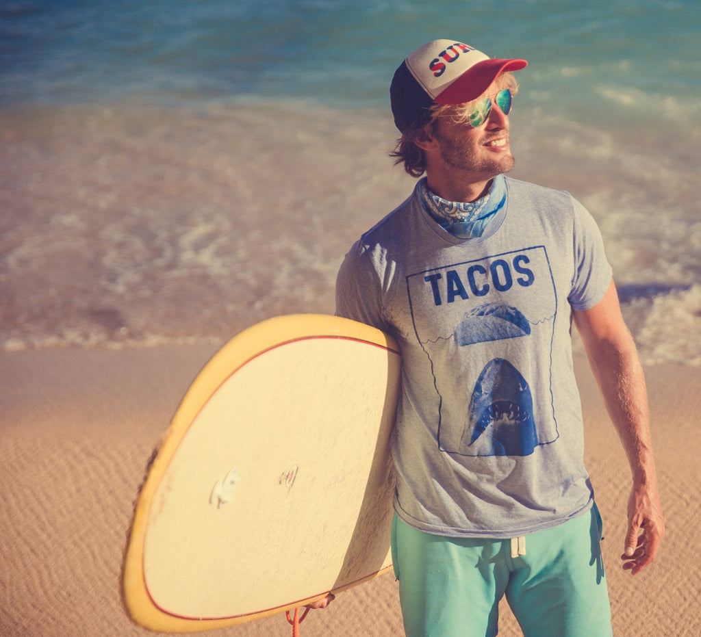 Tacos Shark Men's T Shirt product image 2