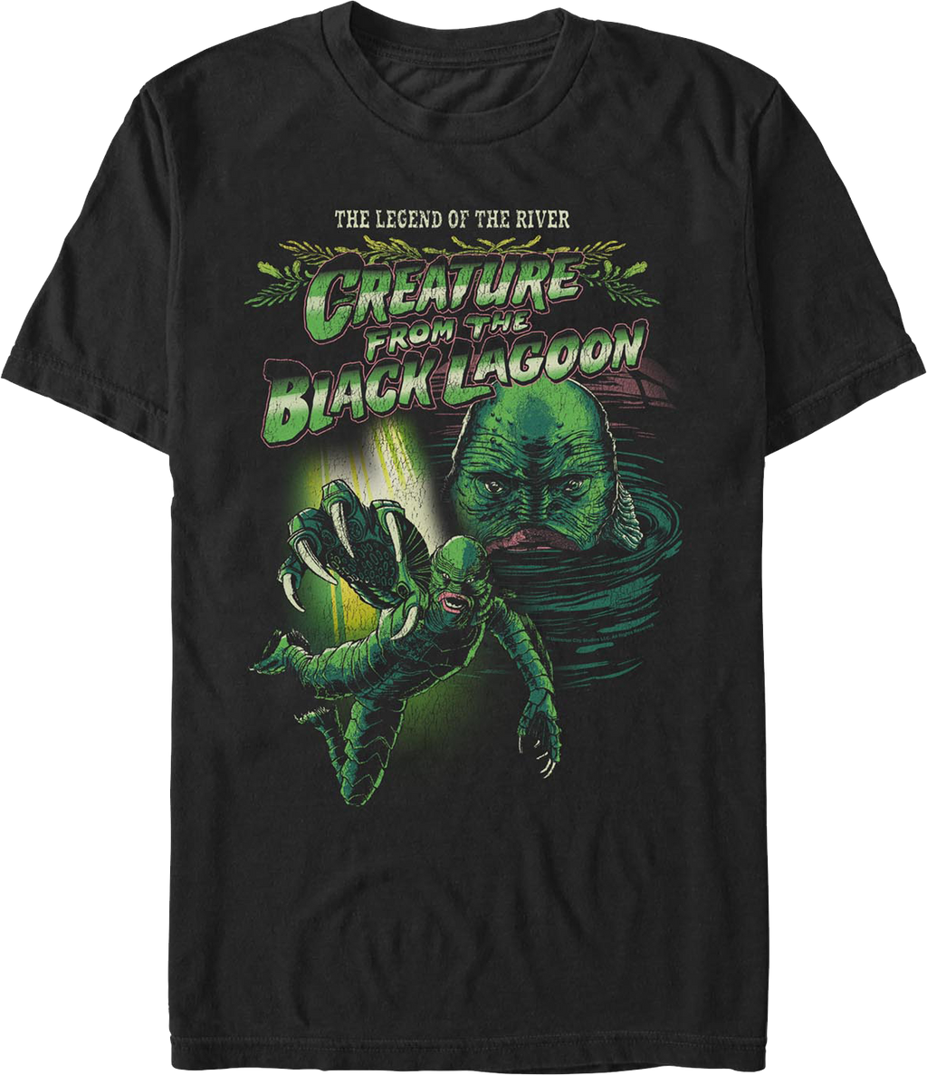The Legend of River Creature from Black Lagoon T-Shirt product image 1