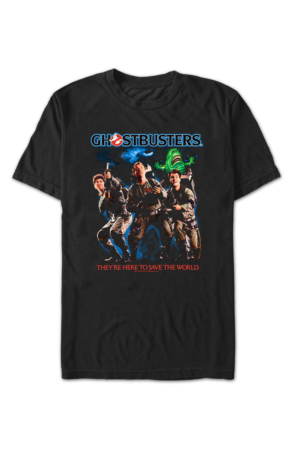 They're Here To Save The World Ghostbusters T-Shirt product image 2