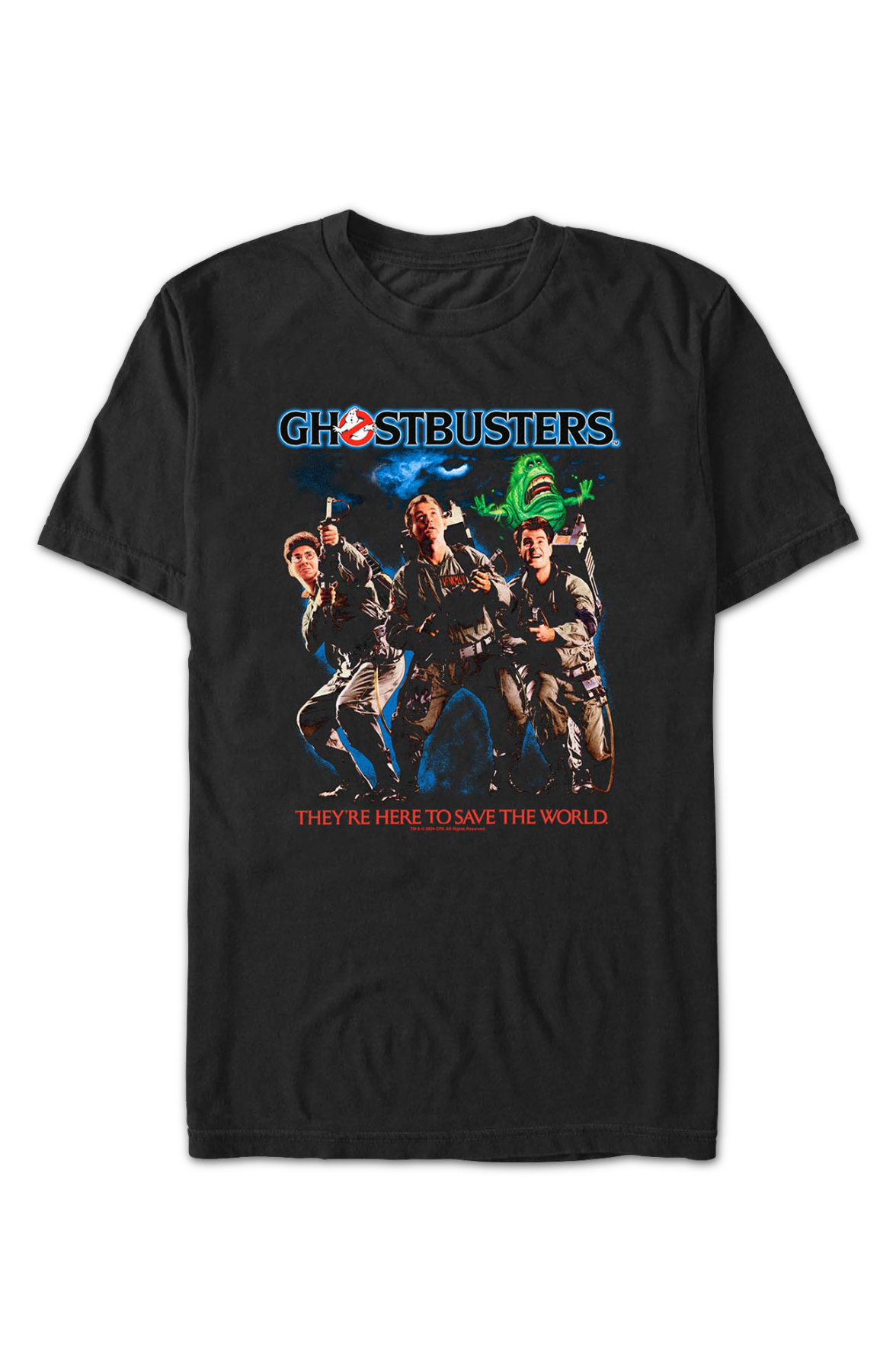 They're Here To Save The World Ghostbusters T-Shirt product image 2