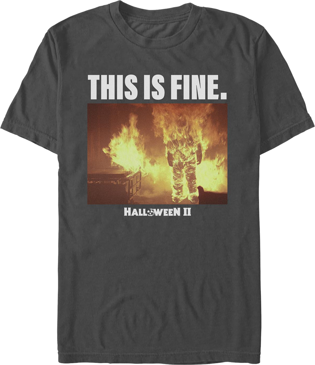 This Is Fine Halloween II T-Shirt product image 1