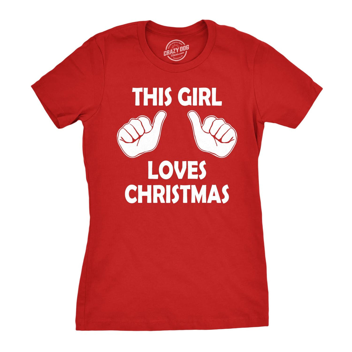 This Girl Loves Christmas Women's T Shirt product image 6