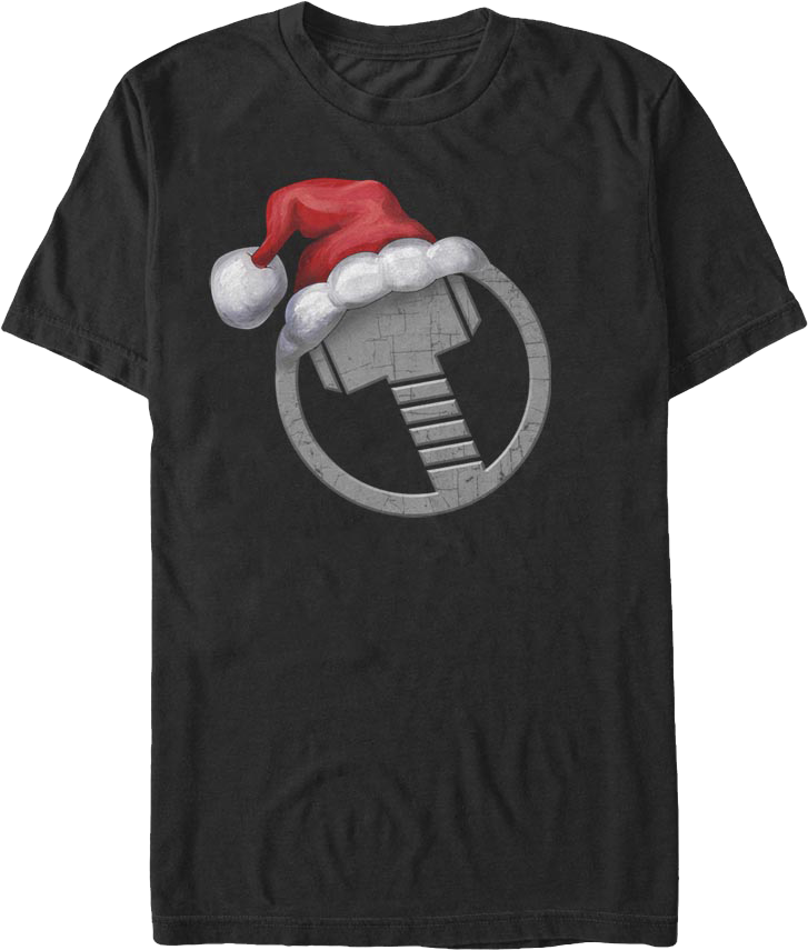 Thor Marvel Comics Christmas T-Shirt product image 1