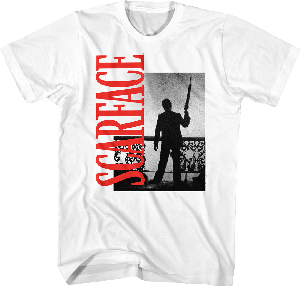 Tony Montana Silhouette Scarface T-Shirt product image 1