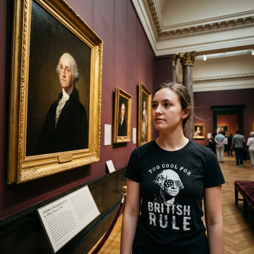 Too Cool For British Rule Women's T Shirt product image 3