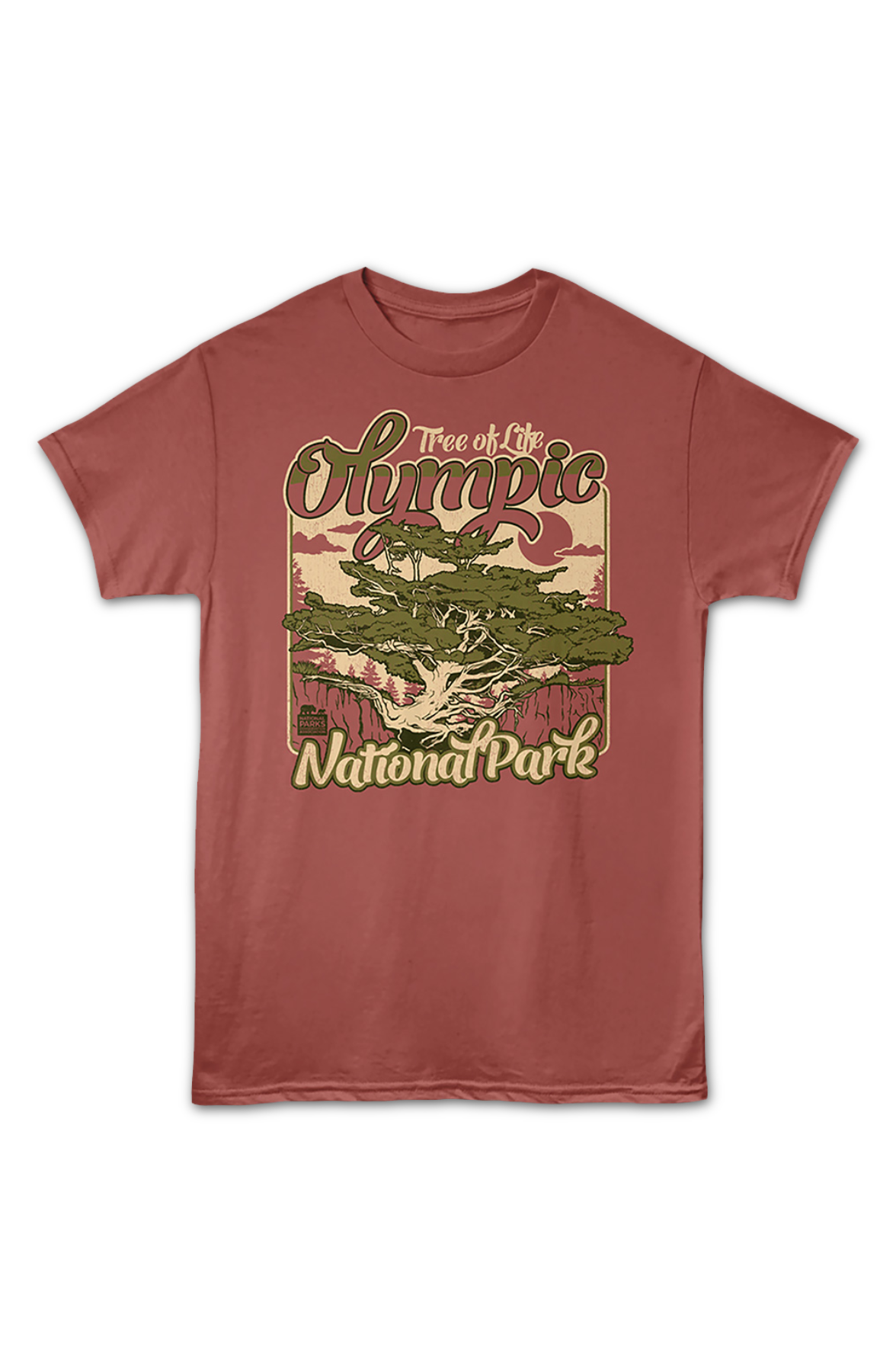 Tree of Life Olympic National Park T-Shirt product image 2