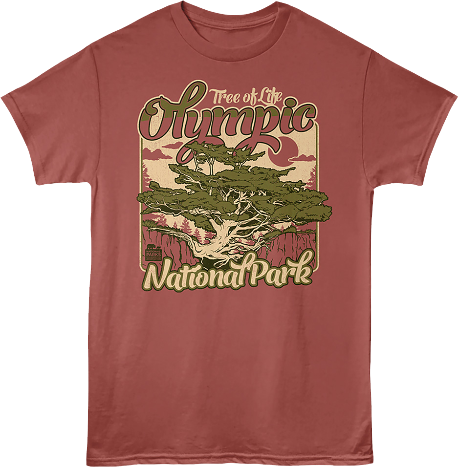 Tree of Life Olympic National Park T-Shirt product image 1