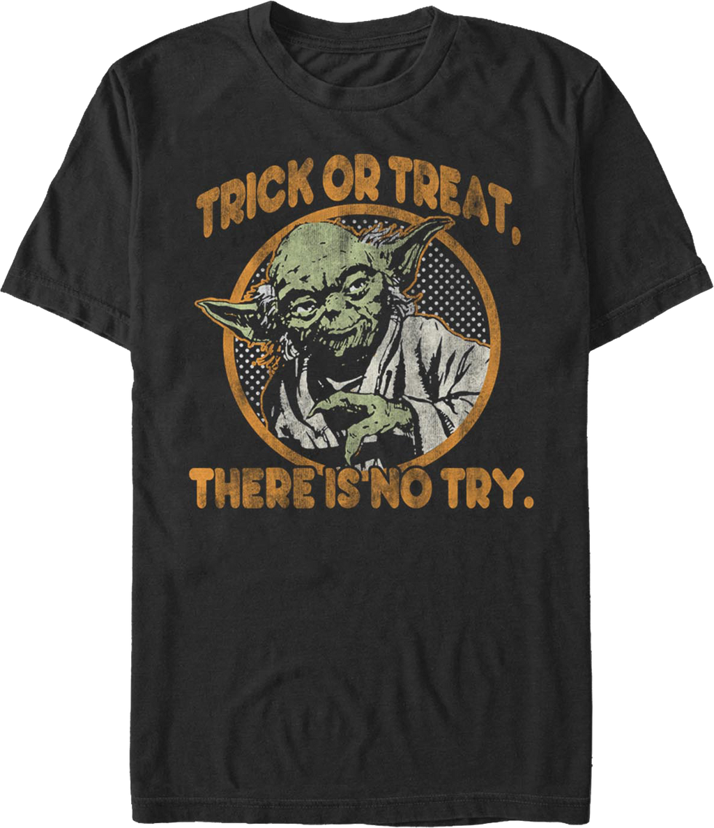 Trick Or Treat There Is No Try Star Wars T-Shirt product image 1