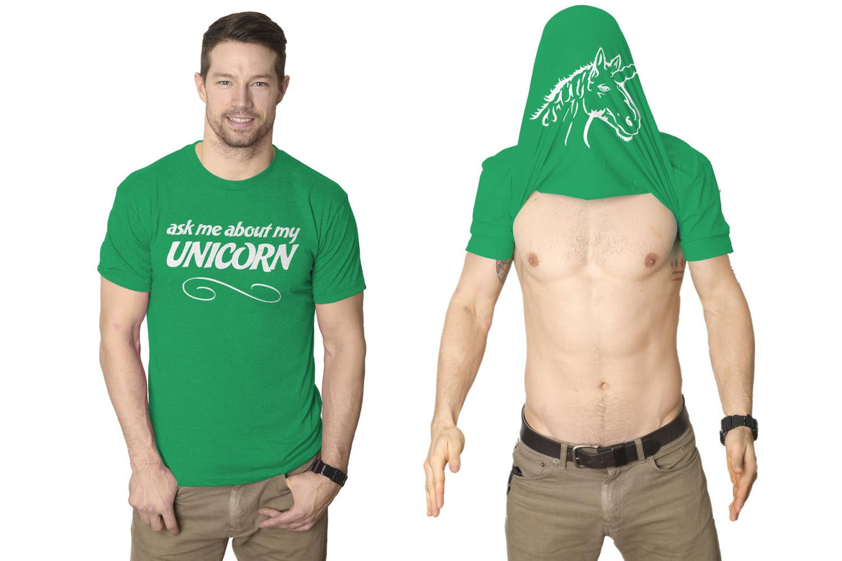 Unicorn Flip Men's T Shirt product image 1