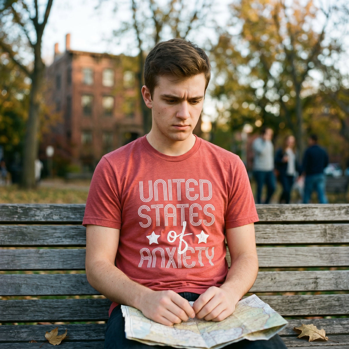 United States Of Anxiety Men's T Shirt product image 2