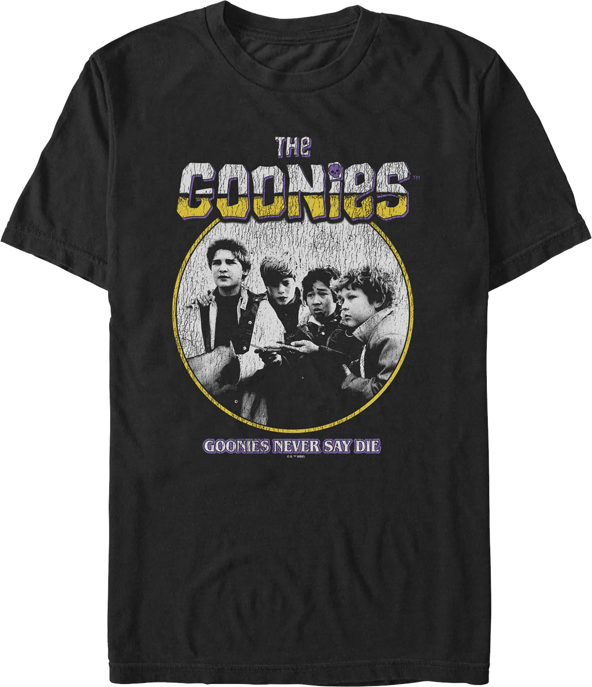 Vintage Never Say Die Photo Goonies T-Shirt product image 1