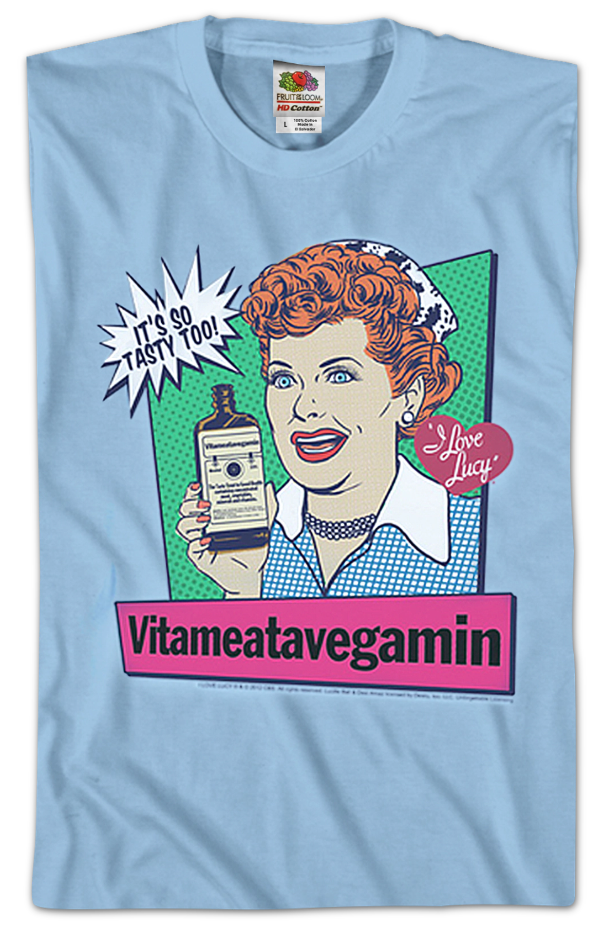 Vitameatavegamin I Love Lucy T-Shirt product image 2