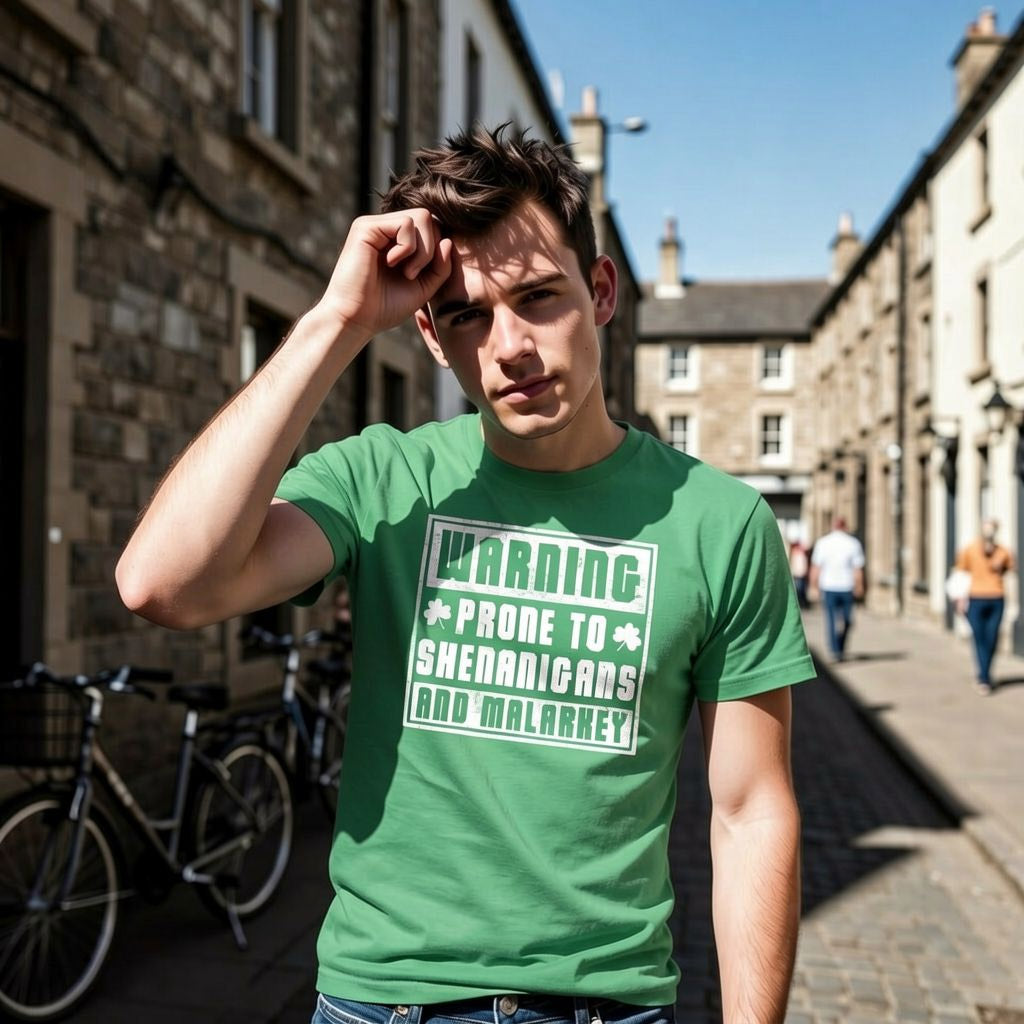 May The Luck Of Irish Be With You Men's T Shirt product image 5