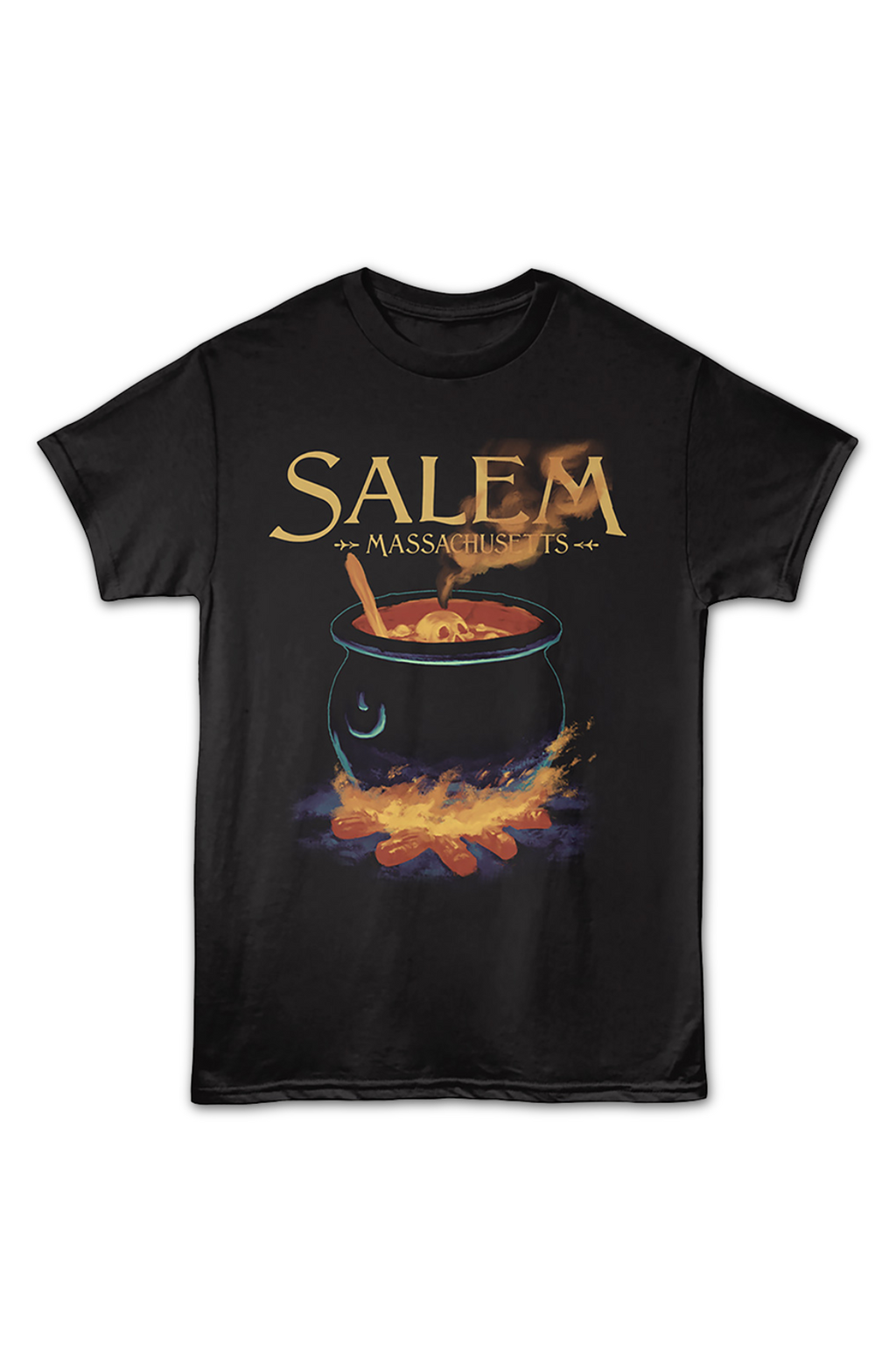 Witch's Cauldron Salem Massachusetts T-Shirt product image 2