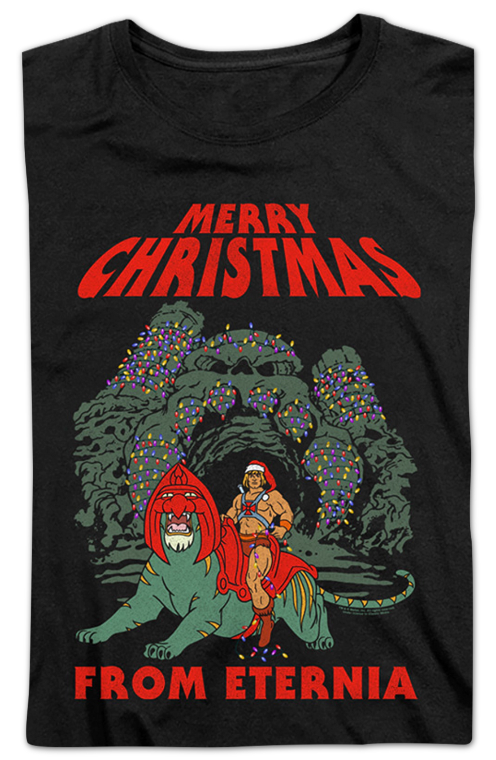 Womens Merry Christmas from Eternia Masters of the Universe