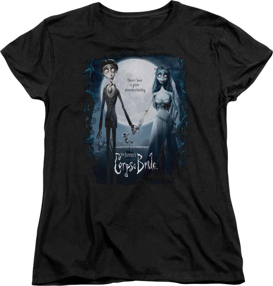 Womens Movie Poster Corpse Bride Shirt