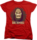 Womens Skeletor Says Bah Humbug Masters of the Universe