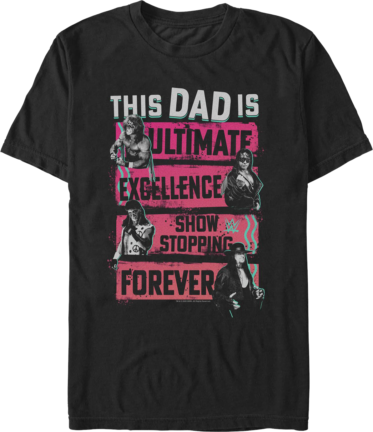 WWE Legends Father's Day T-Shirt product image 1