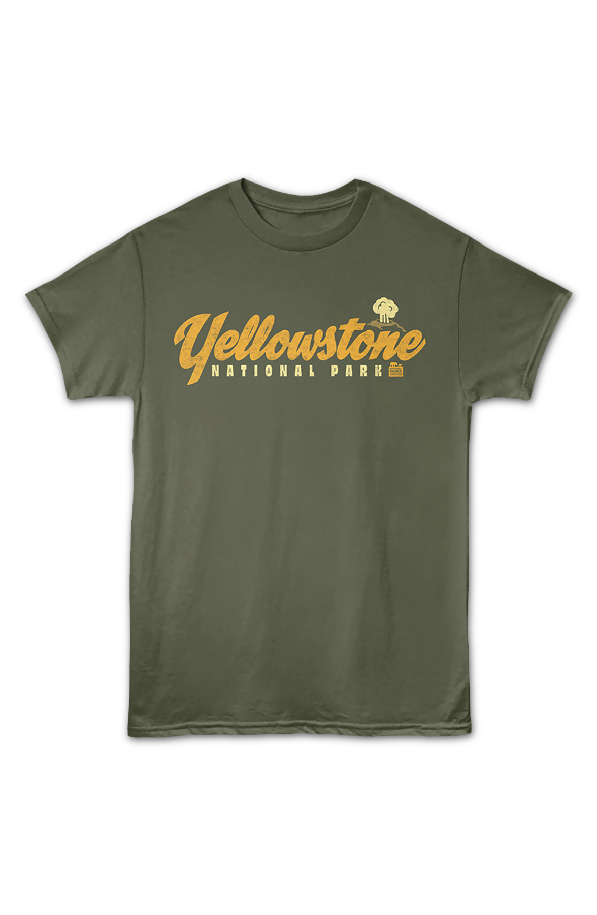 Vintage Geyser Yellowstone National Park T-Shirt product image 2