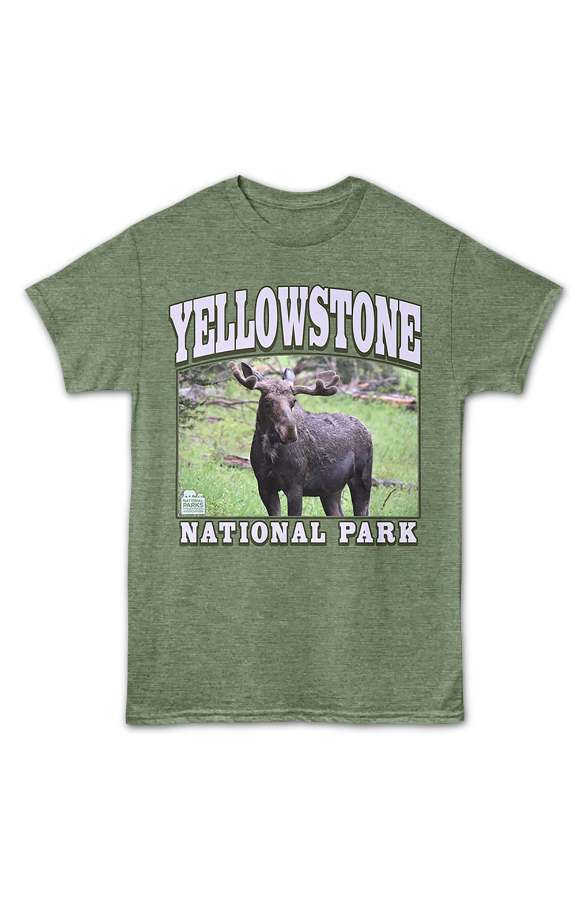 Moose Photo Yellowstone National Park T-Shirt product image 2