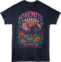 Floral Yosemite National Park T-Shirt product image 1