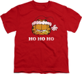 Youth Ho Ho Ho Garfield Christmas Shirt product image 1