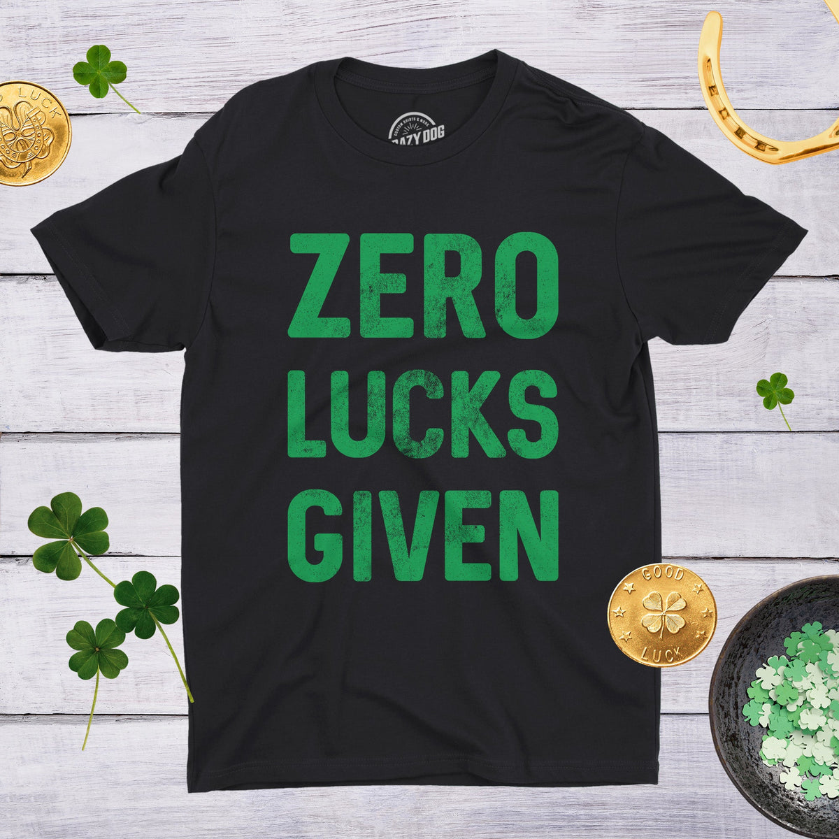 Zero Lucks Given Men's T Shirt product image 2